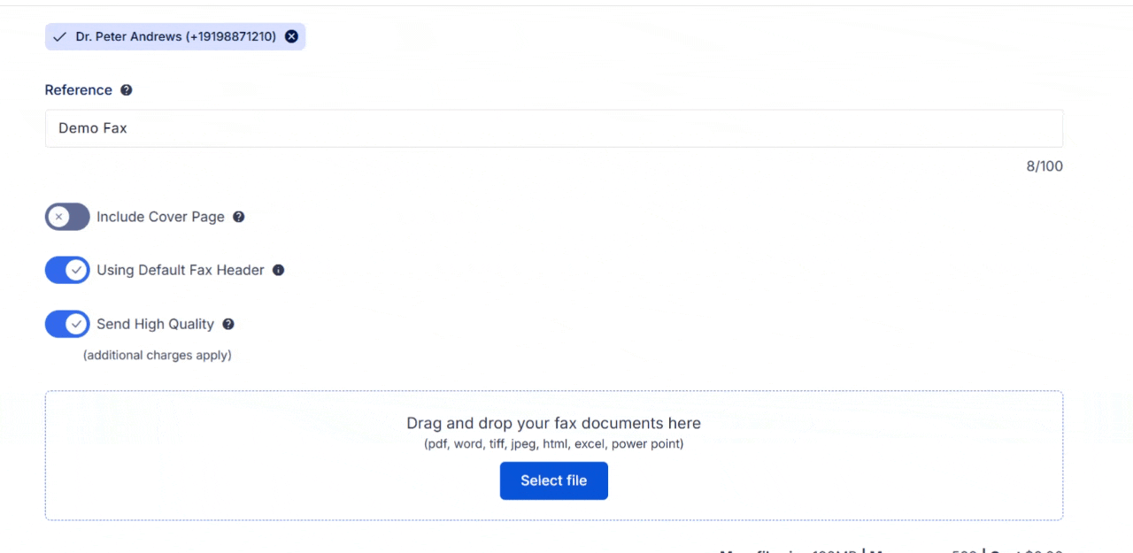 Coverpage-subject-line-merge